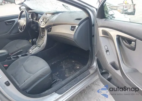 2013 Hyundai Elantra Gls from USA, damaged, VIN 5NPDH4AE9DH321040